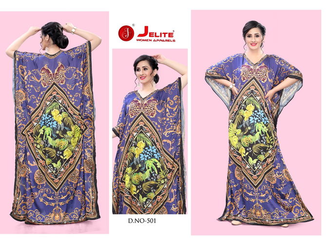 Jelite Kaftan E Nazakat 5 Daily Wear Wholesale Kaftan Catalog
